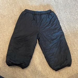 Reversible fleece lined snow pants 2T Euc